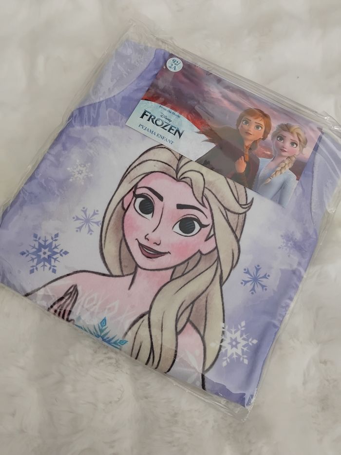 Pyjama polaire fille, reine des neiges,  Frozen, neuf, 2 ans - photo numéro 3