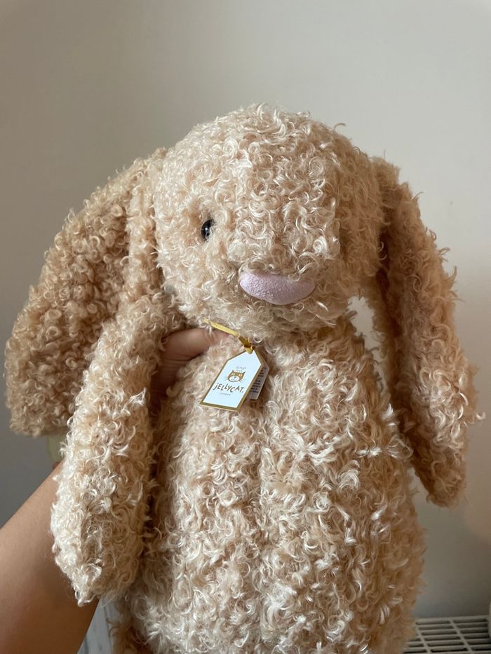 Peluche Jellycat Bashful Big Bunny Curly - photo numéro 3