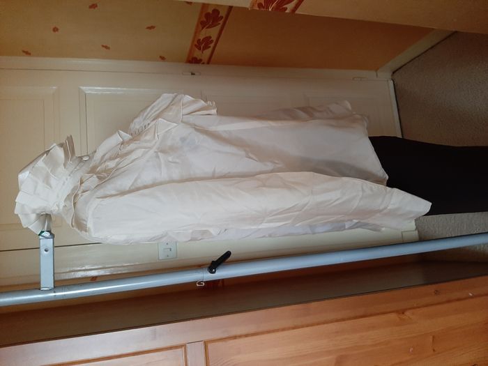 CHEMISIER créme  EN SOIE COL JABOT - AGGABARTI - photo numéro 8