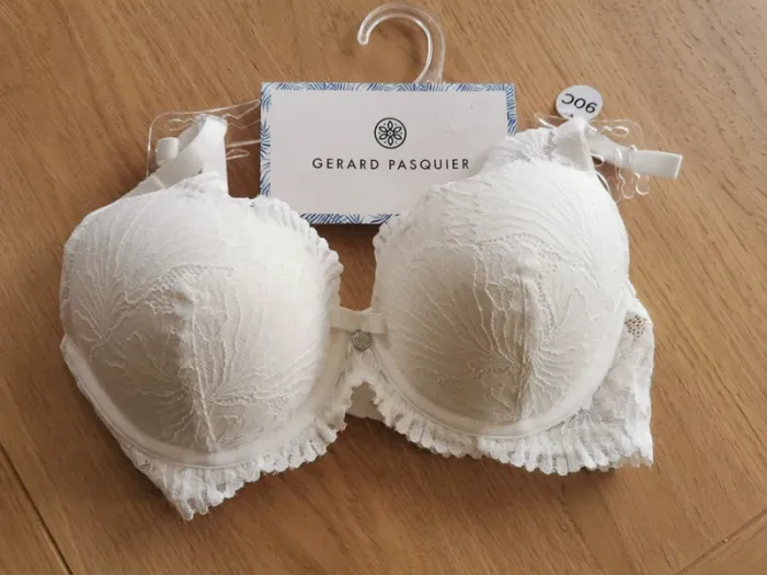 Soutien gorge 90C blanc Gérard Pasquier