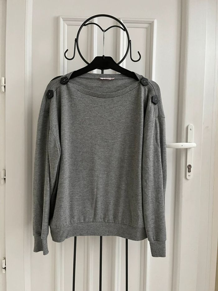 Pull fin camaïeu