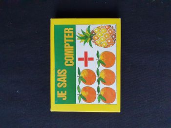 Jeu Je sais compter Editions Touret vintage Apprendre à compter