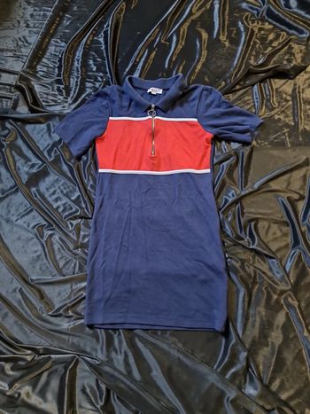 Robe jennyfer taille s bleu rouge