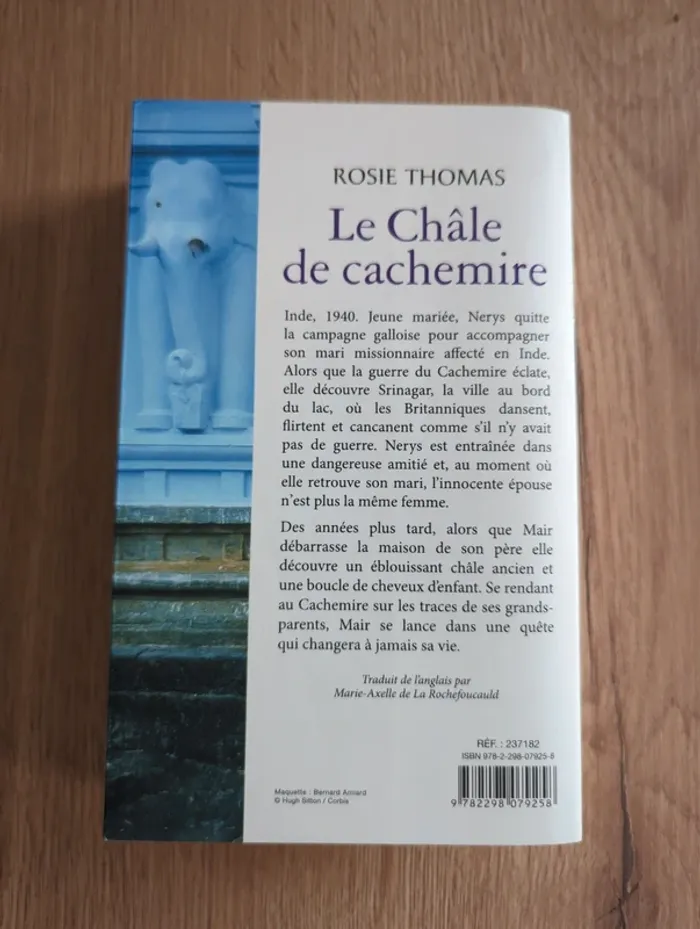 Livre le châle de cachemire rosie thomas - photo numéro 2