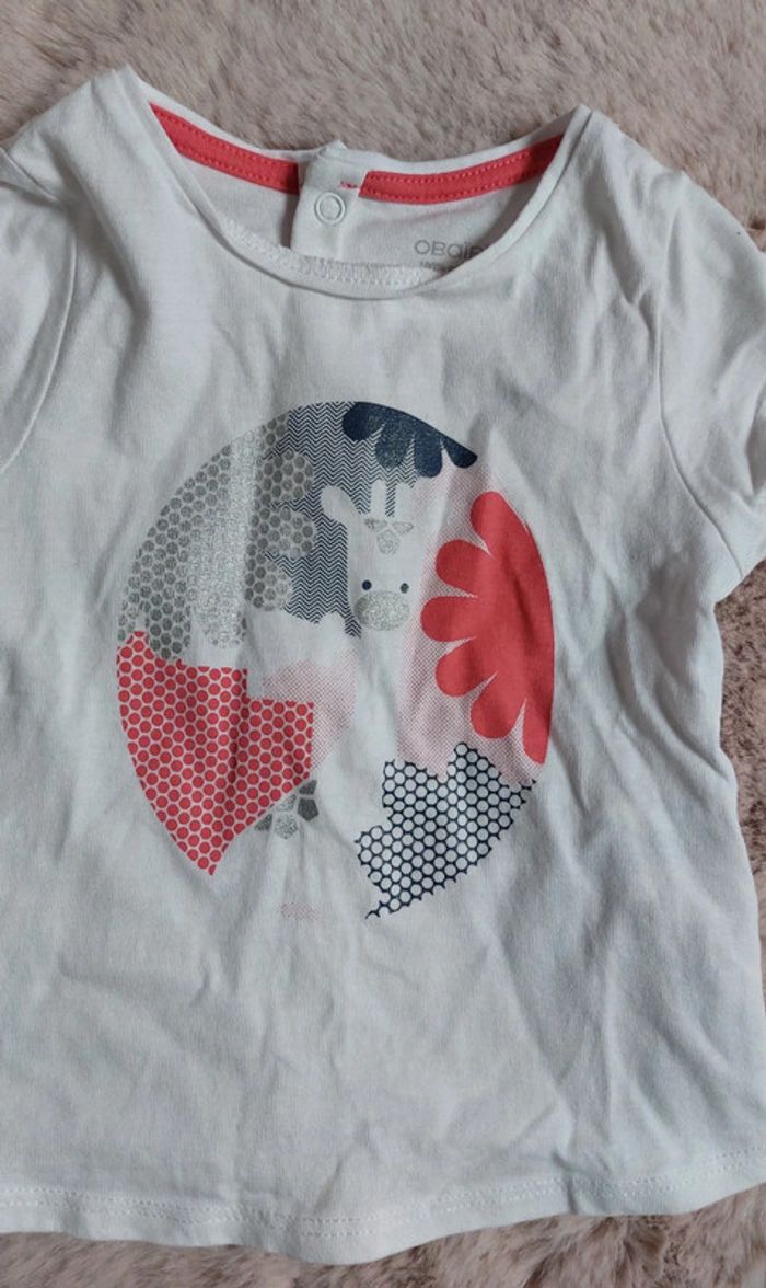 T-shirt Obaïbi 6 mois - photo numéro 2