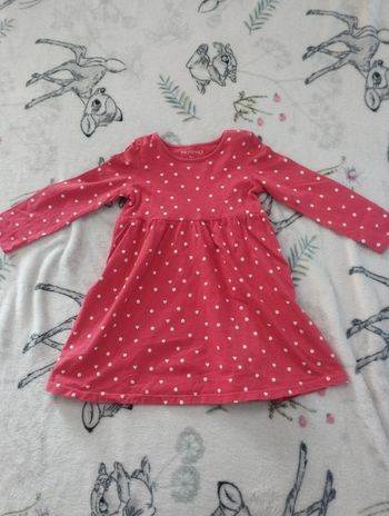 Robe rouge in extenso 36 mois