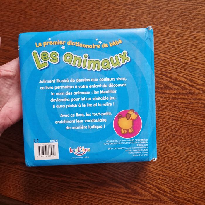 Le 1er dictionnaire de bébé les animaux - photo numéro 5
