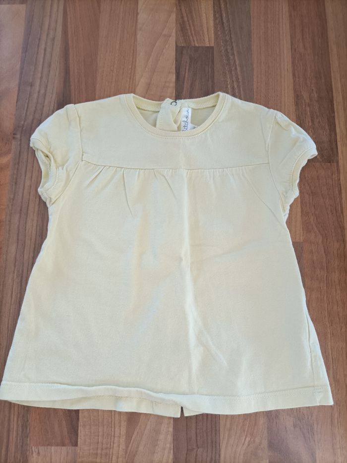 Tee-shirt jaune 18 mois kitchoun - photo numéro 2