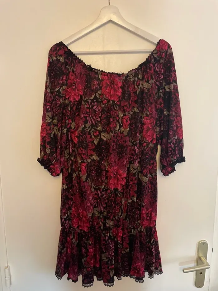 Robe fleurie Mango taille unique - photo numéro 3