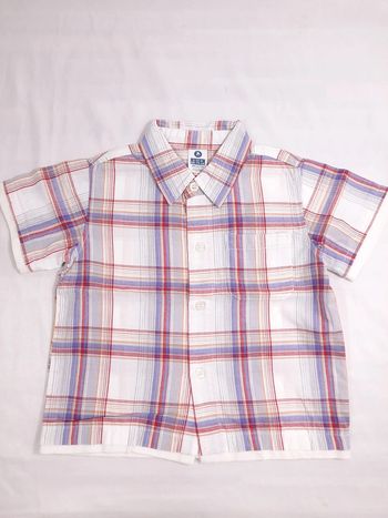 Chemises manches courtes absorba, 6-12 mois