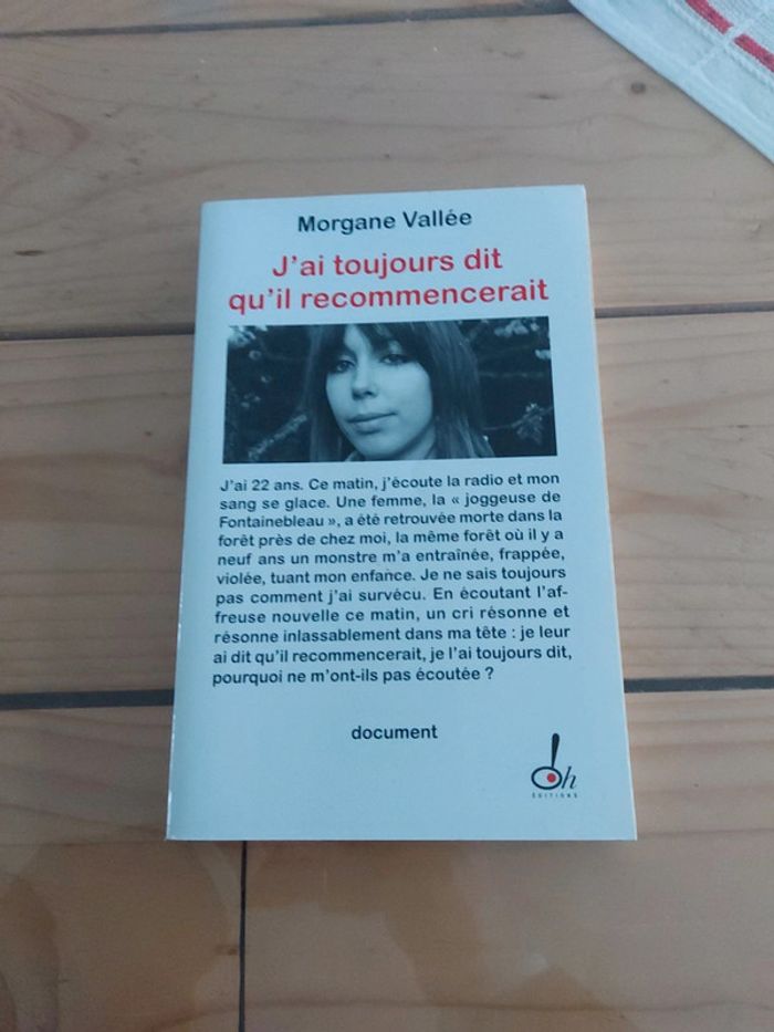 J'ai toujours dit qu'il recommencerait