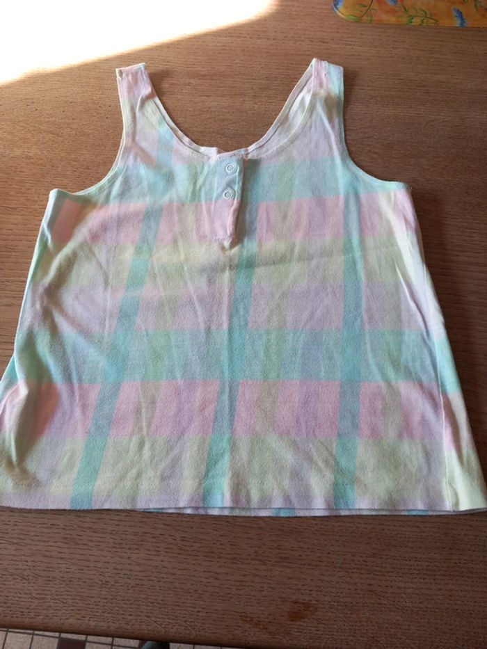 Top bretelles coton 10ans