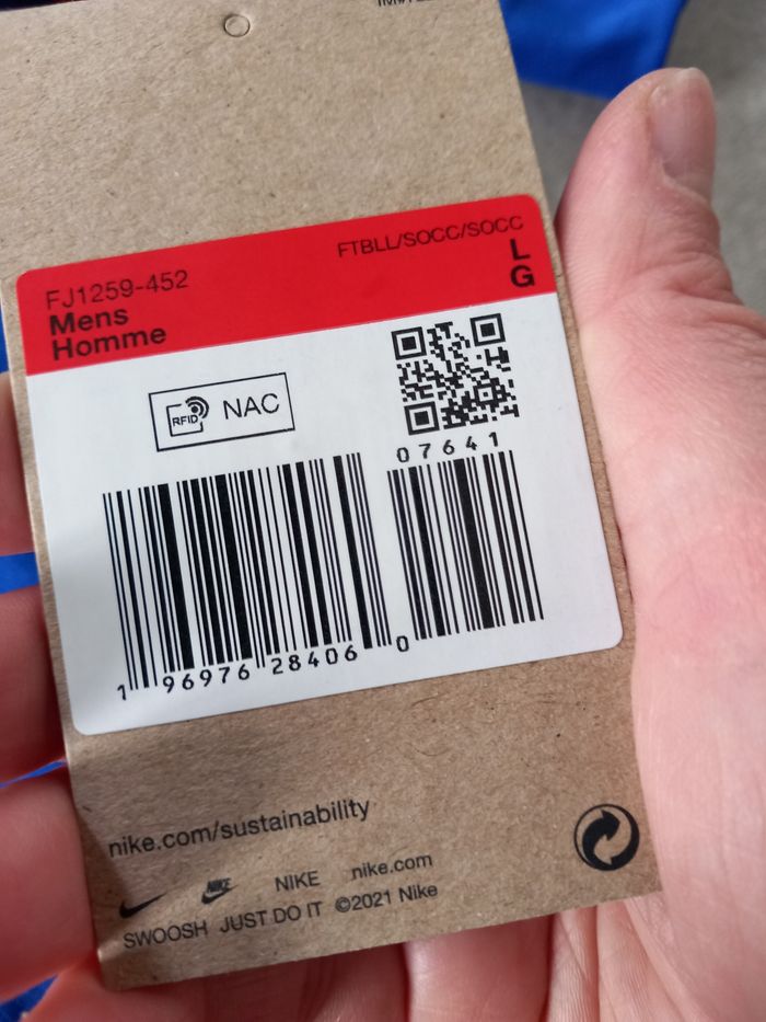 Maillot foot neuf dembele taille L - photo numéro 5