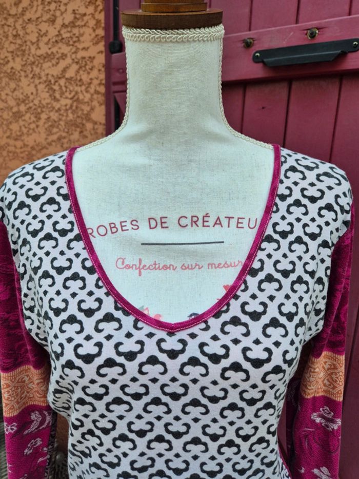 Tee-shirt à manches longues pour femme T. 38/40 - photo numéro 7