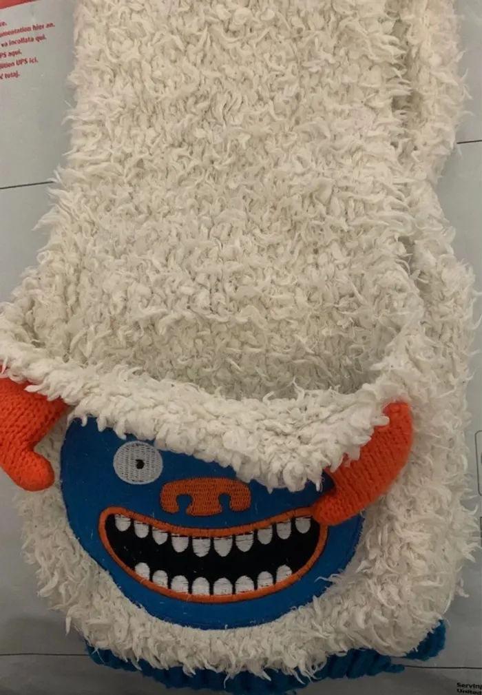 Écharpe et bonnet monstre pour enfant - photo numéro 4