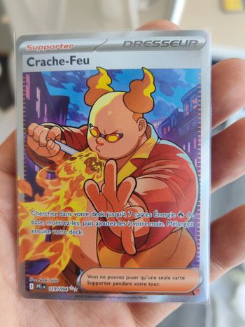 Carte pokémon Crache feu 119/094
