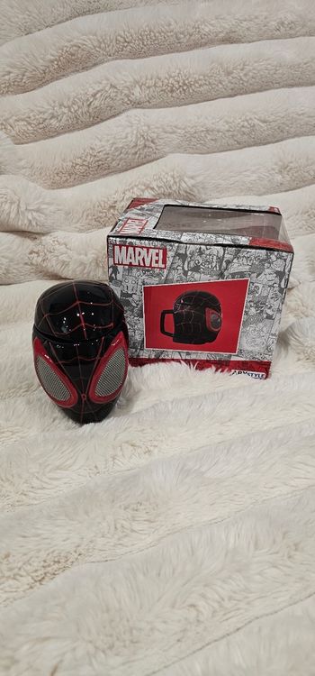 Magnifique mug 3D Spiderman noire & rouge Marvel Neuf