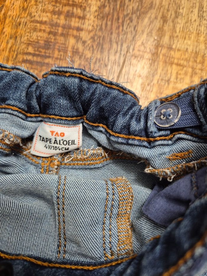 Jupe en jeans TAO 4 ans - photo numéro 4