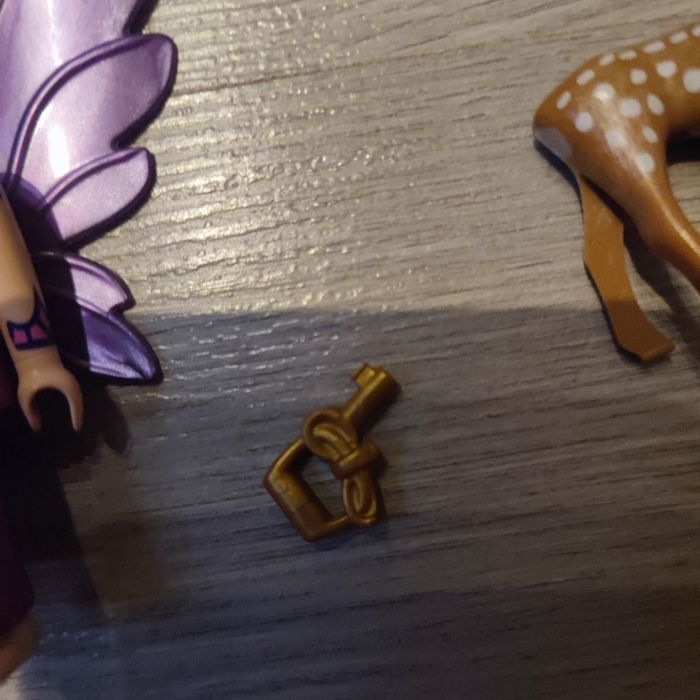 Playmobil 5208 par mc enchante des fées et licorne transportable complet clé cassée - photo numéro 4