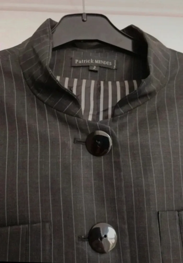 Blazer Patrick Mendes vintage t.36 laine - photo numéro 3