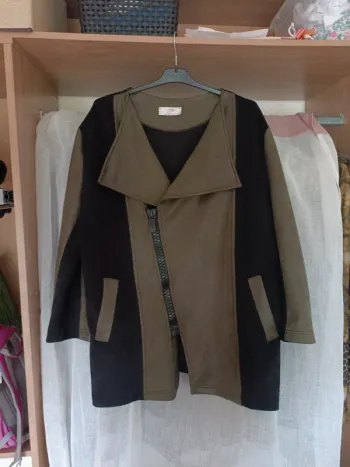 Veste bicolore femme