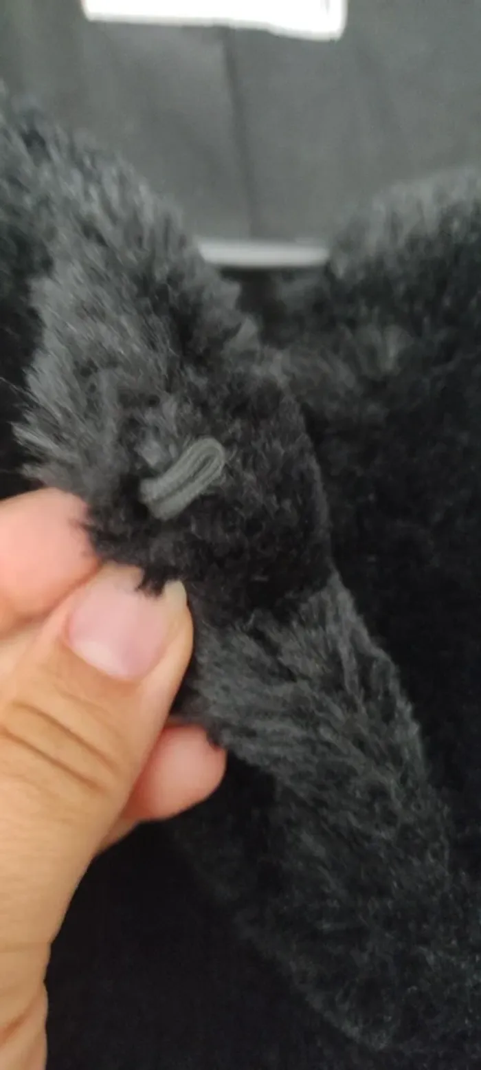 Veste gilet fausse fourrure sans manches - photo numéro 4