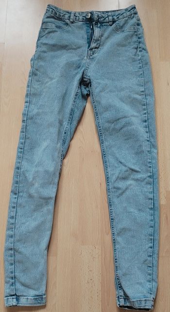 Jeans skinny taille haute