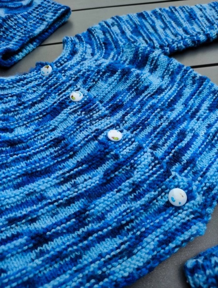 Ensemble layette bleue - photo numéro 5