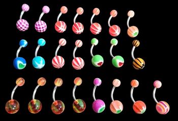 💥Magnifique Piercings Nombril neuf