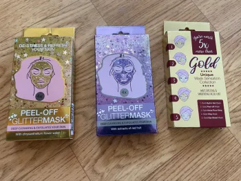 Lot de masques visage