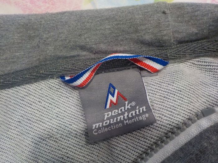 VESTE DE JOGGING GRISE PEAK MOUNTAIN TAILLE L HOMME - photo numéro 7