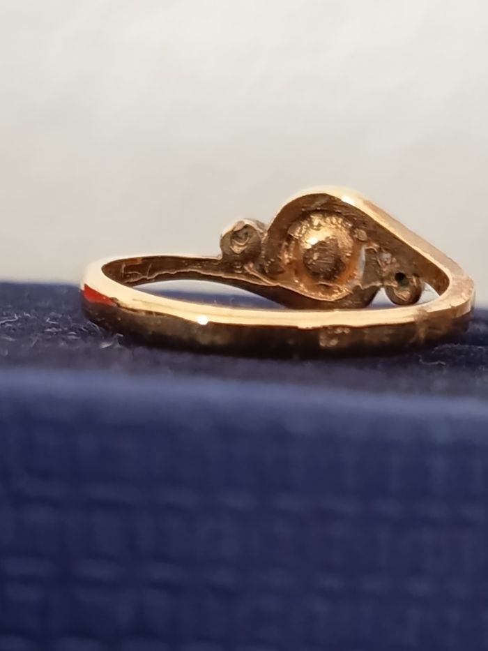 Bague plaqué or. - photo numéro 5