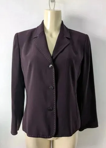 Veste blazer violet - 123 - taille 38