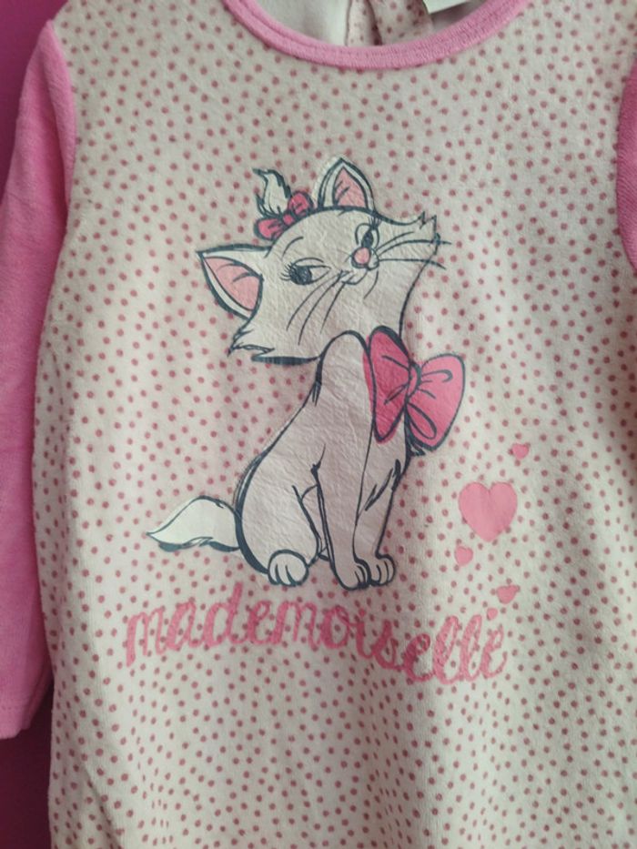 Pyjama velours Marie Disney taille 24 mois b7 - photo numéro 2