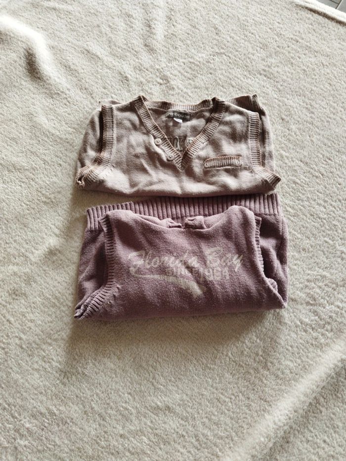 Pull sans manche