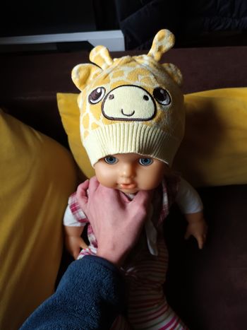 Bonnet girafe 🦒 taille 6 à 12 mois