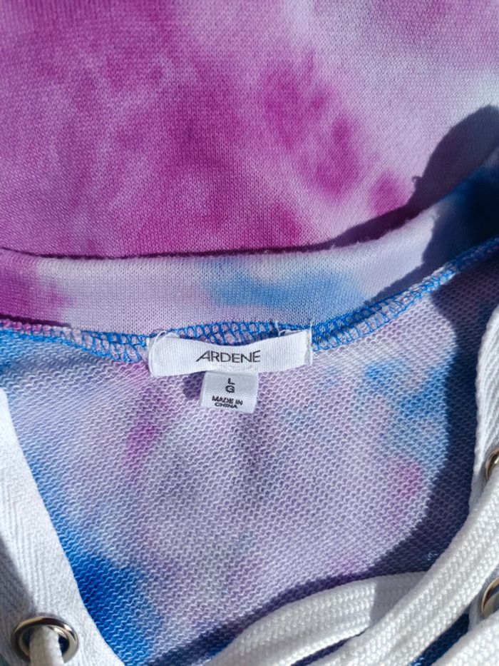 Sweat Tie and dye marque Ardene taille L - photo numéro 4