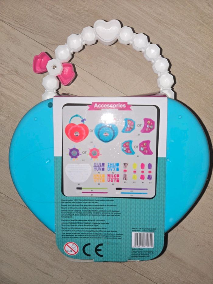 Sac cœur pour fabriquer des bracelets neuf - photo numéro 2