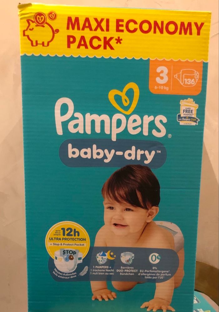 Pampers taille 3
