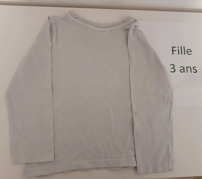 T-shirt ml stella pat patrouille 3 ans - photo numéro 2