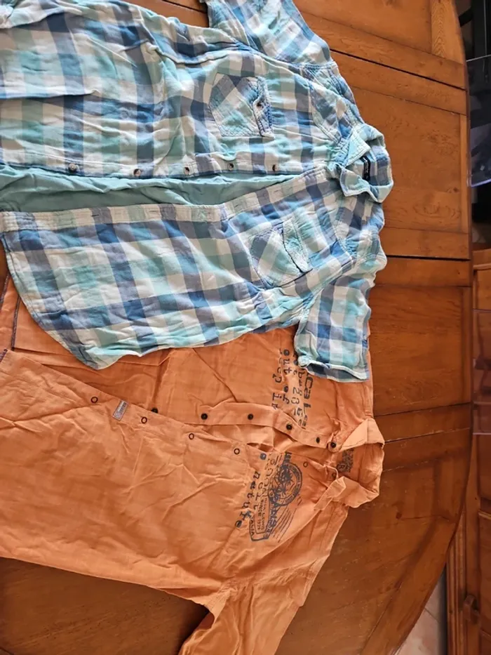 2 chemises L XL