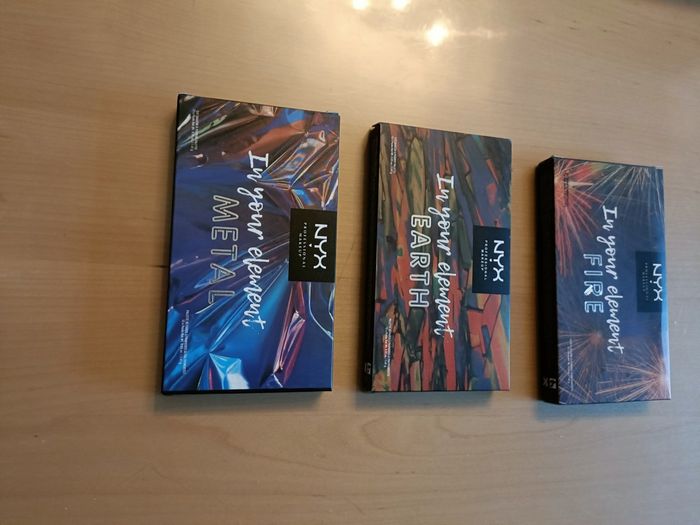 TROIS PALETTES NEUVES NYX