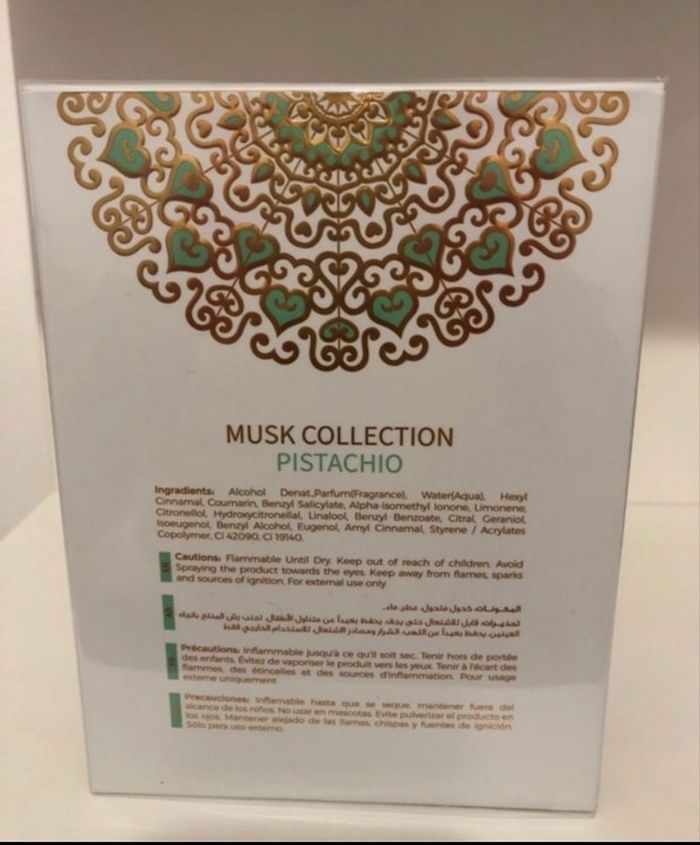 Musk collection gulf orchid pistache