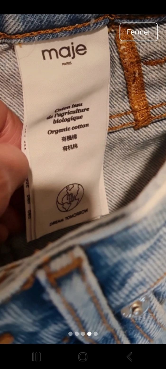 Bermuda  maje taille 1 - photo numéro 4