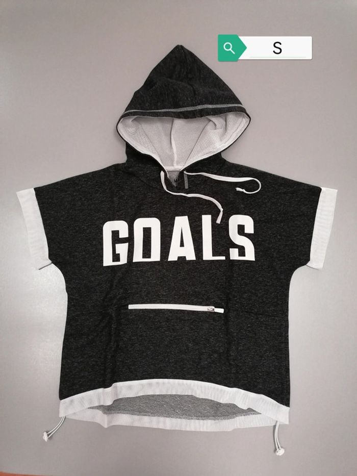 Tee-shirt à capuche oversize S