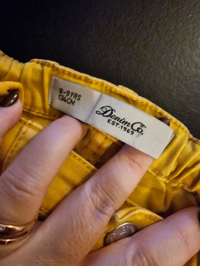 Jean skinny jaune moutarde - photo numéro 6