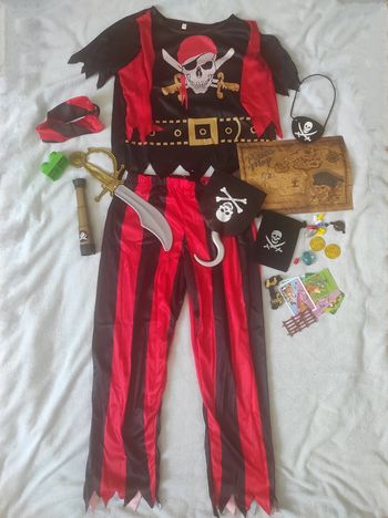 Déguisement complet de pirate 6-8 ans