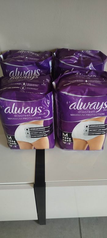 Lot de 4 Always Discreet 