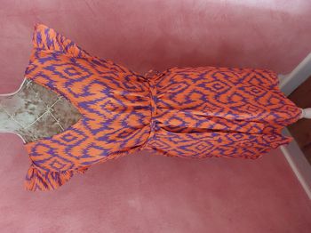 Petite robe légère Akoz de Toi orange & violet taille S
