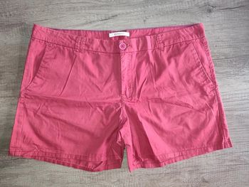Short rouge bordeaux camaïeu taille 42